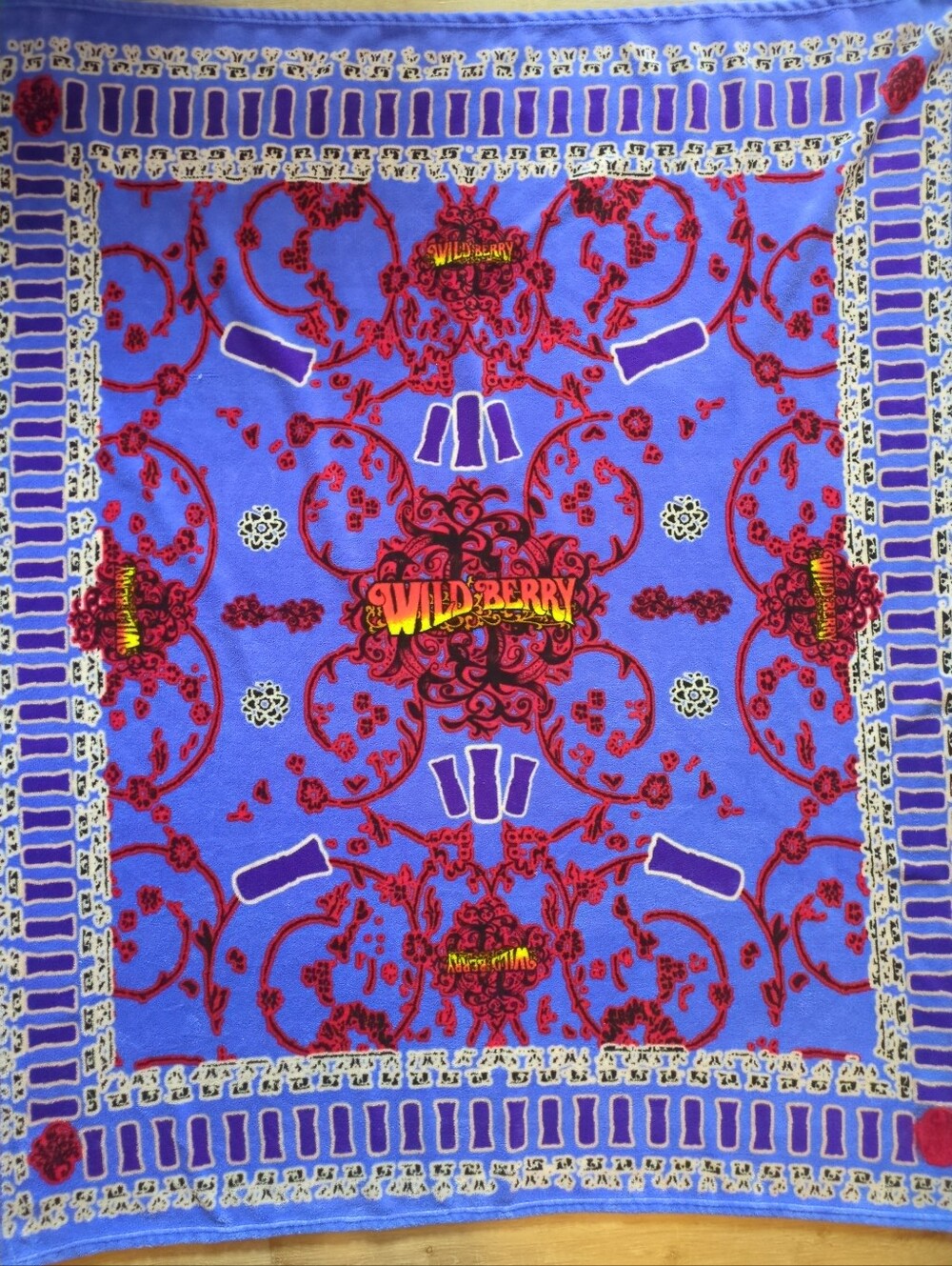 Wildberry Incense Fluffy Throw Blanket Promo Promotional Merch